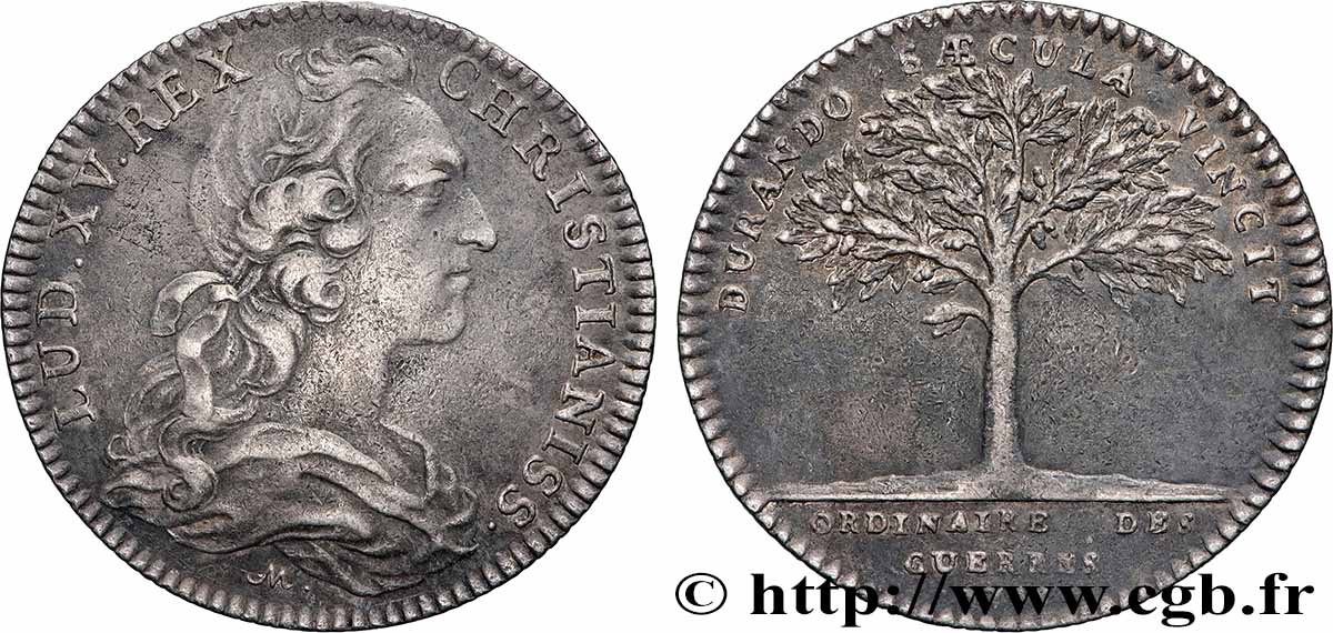 ORDINAIRE DES GUERRES Louis XV XF
