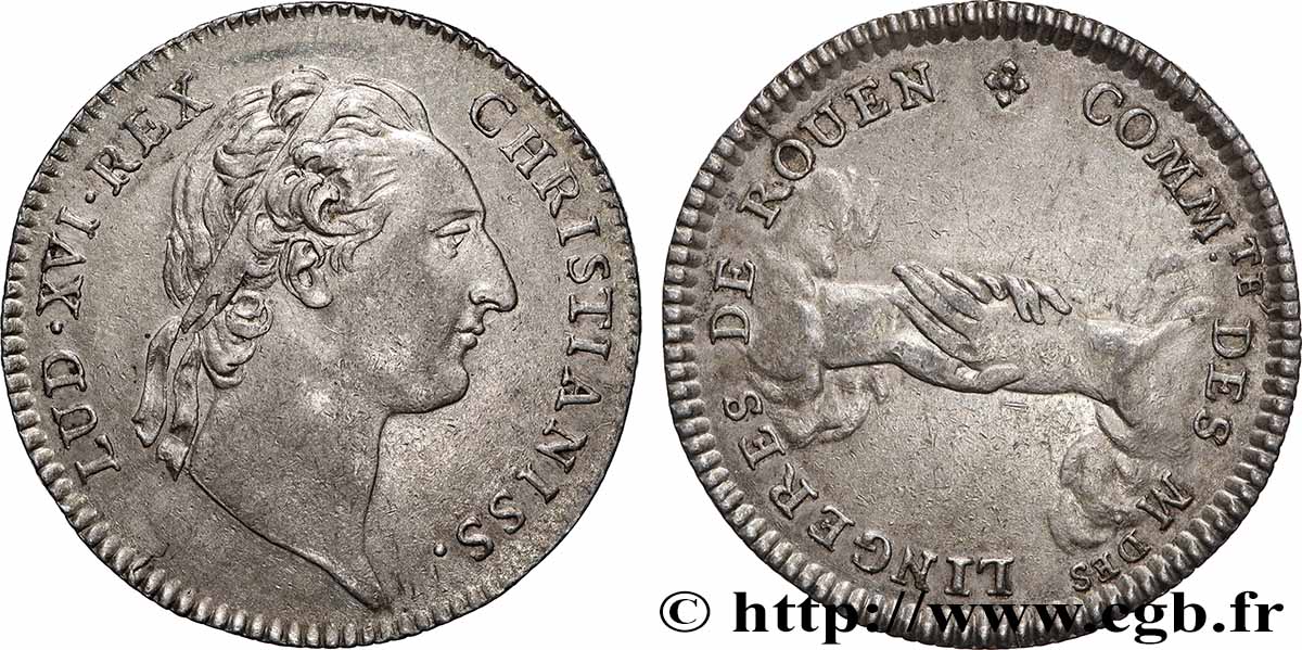 CORPORATIONS Jeton Ar 28, marchandes-lingères TTB