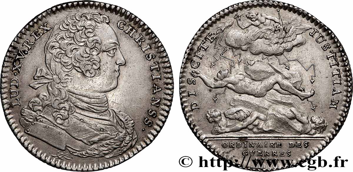ORDINAIRE DES GUERRES Louis XV q.SPL