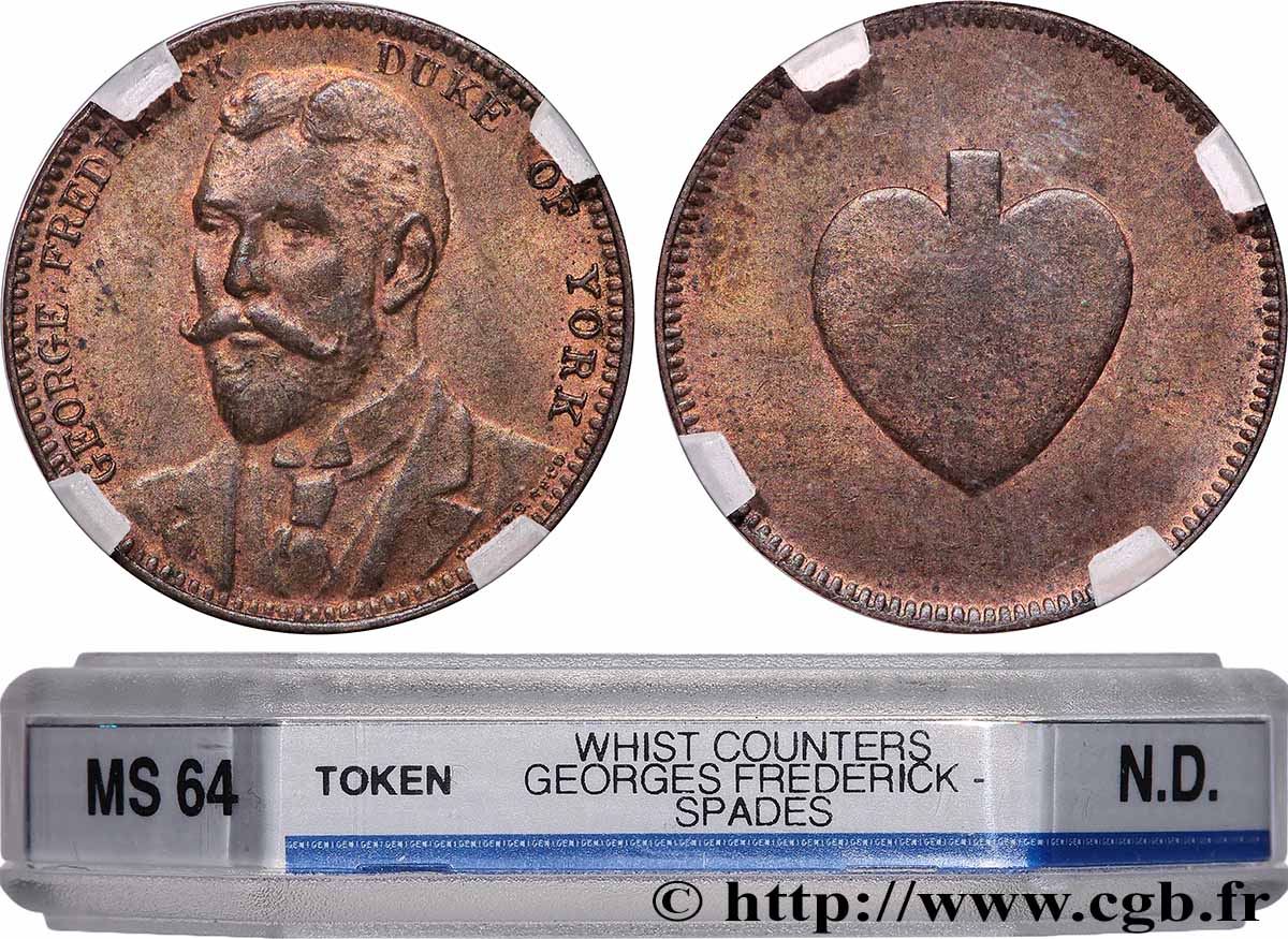 GRAN BRETAGNA - VICTORIA George Frederick, duc d’York MS64