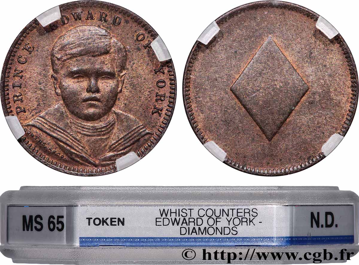 GREAT BRITAIN - VICTORIA Edward, prince d’York MS65