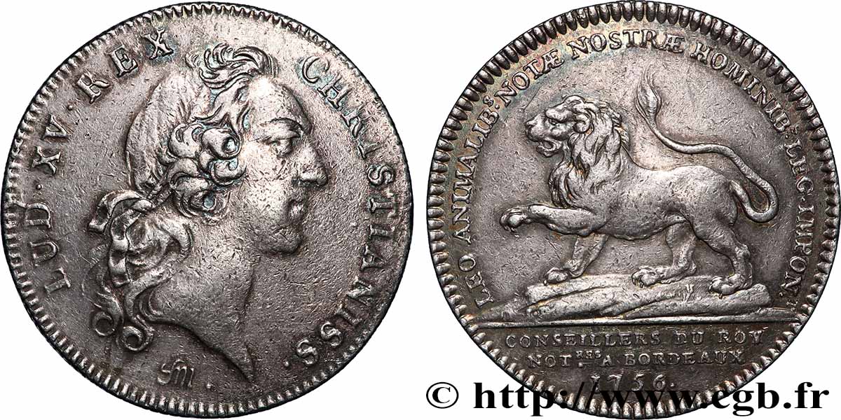 NOTAIRES ROYAUX Notaires de Bordeaux - Louis XV SS