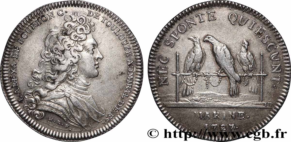 MARINE - GALERES ROYALES  Louis-Alexandre de Bourbon, comte de Toulouse TTB