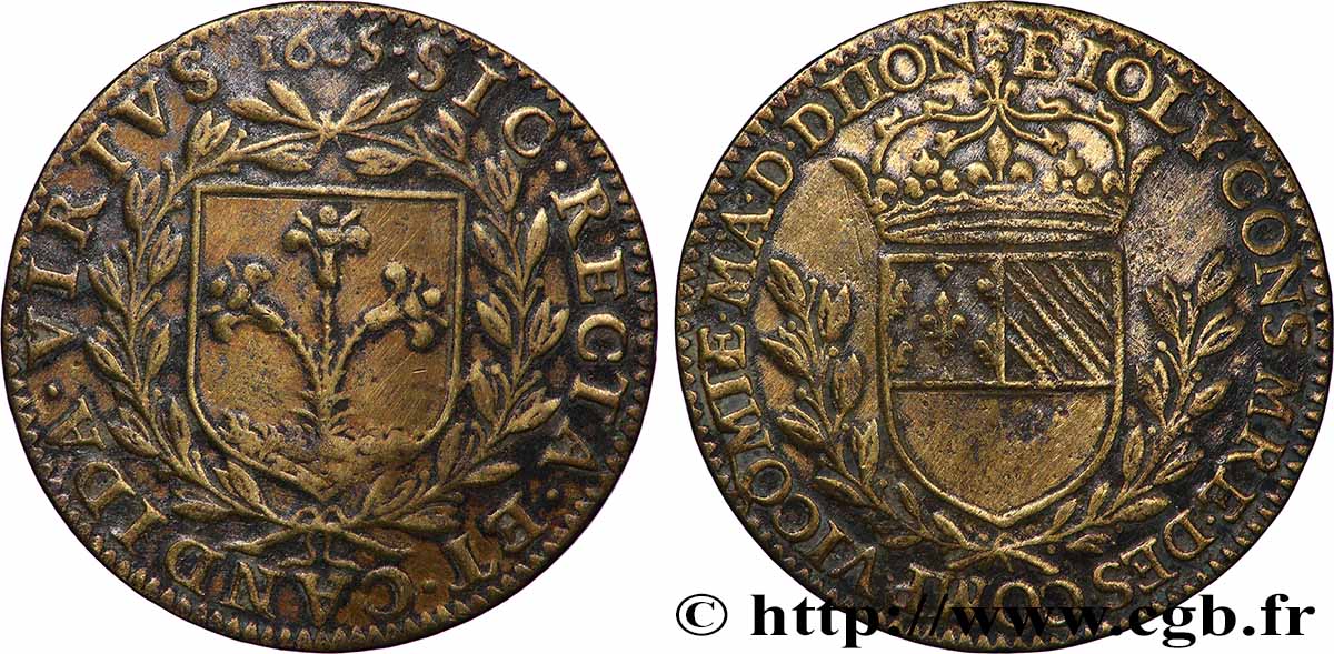 DIJON (MAIRES DE ... et divers) Edme Joly XF