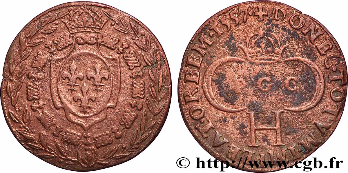 DIJON (MAIRES DE ... et divers) Henri II XF