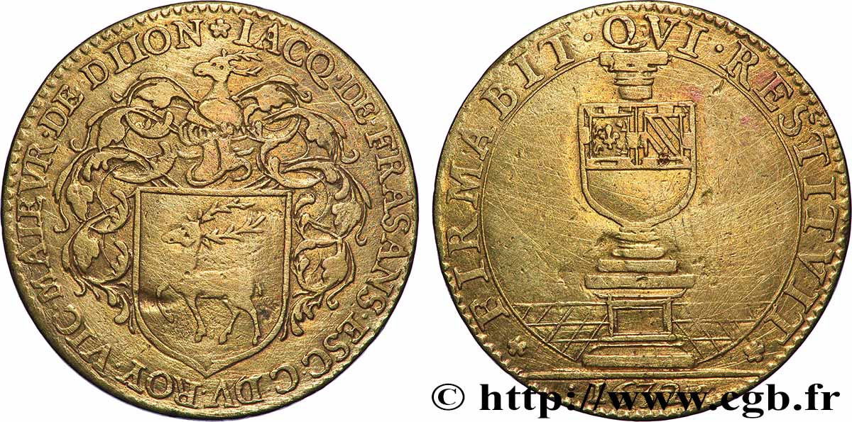 DIJON (MAIRES DE ... et divers) Jacques de Frasans TB+