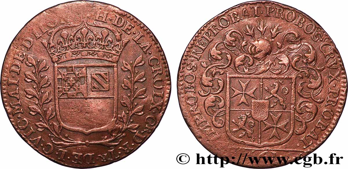 DIJON (MAIRES DE ... et divers) Hugues de La Croix TB+