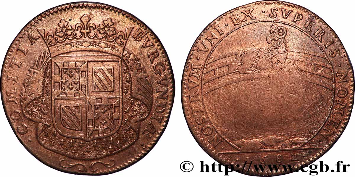 BOURGOGNE (ÉTATS DE ...) Naissance du petit-fils de Louis XIV BB