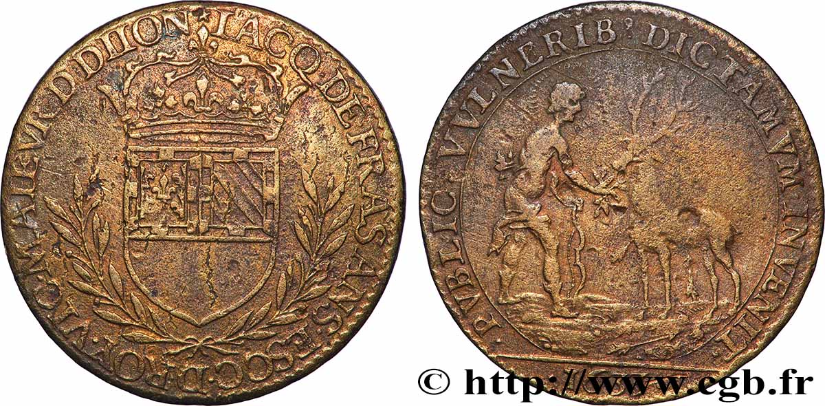 DIJON (MAIRES DE ... et divers) Jacques de Frasans TB+