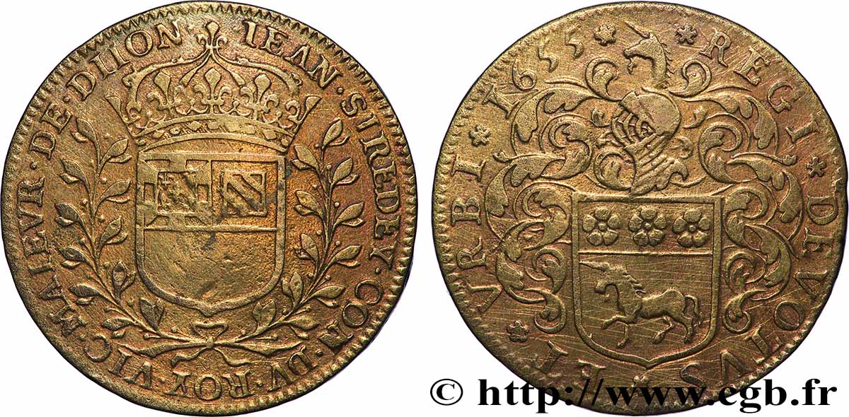 DIJON (MAIRES DE ... et divers) Jean Siredey TTB