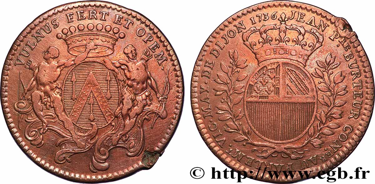 DIJON (MAIRES DE ... et divers) Jean-Pierre Burteur SS