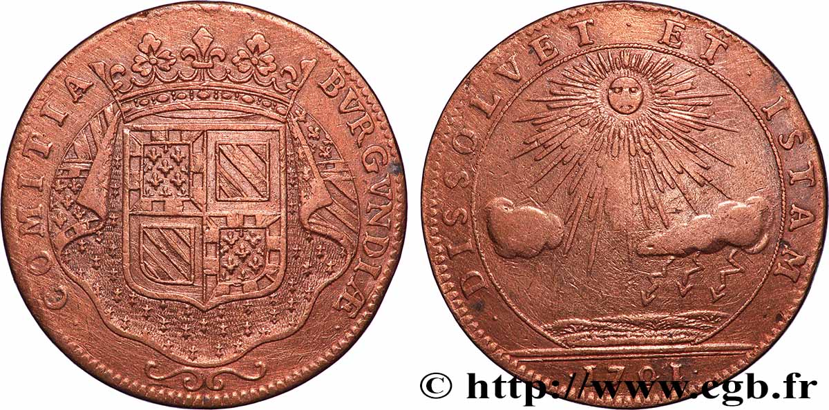 BOURGOGNE (ÉTATS DE ...) La paix menacée TTB