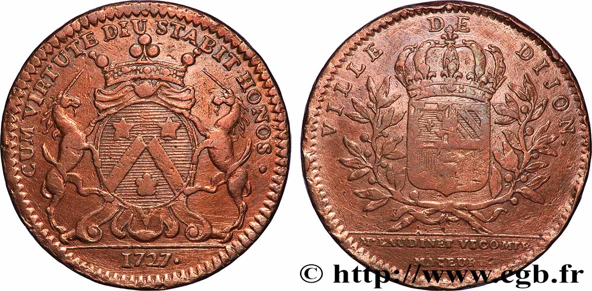 DIJON (MAIRES DE ... et divers) Etienne Baudinet TTB