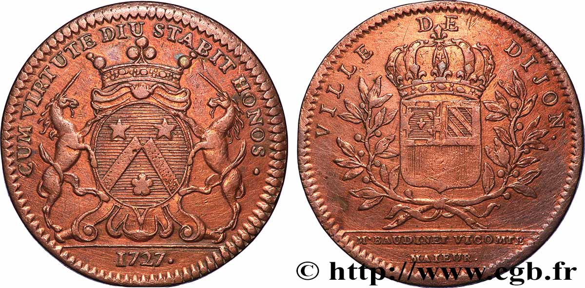 DIJON (MAIRES DE ... et divers) Etienne Baudinet BB