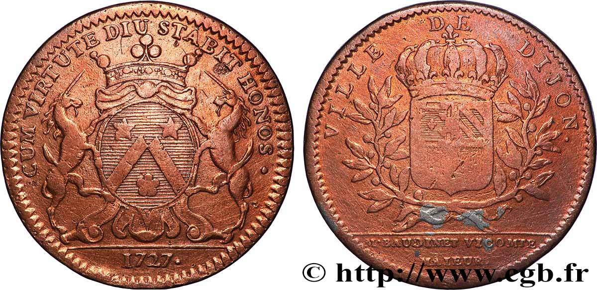 DIJON (MAIRES DE ... et divers) Etienne Baudinet TTB