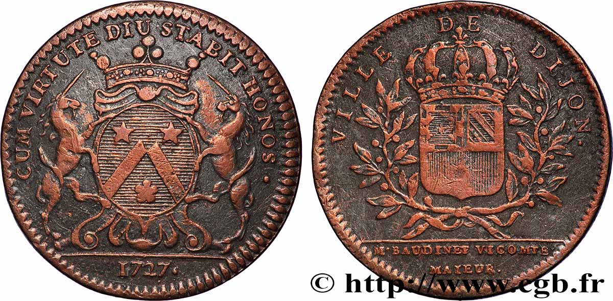 DIJON (MAIRES DE ... et divers) Etienne Baudinet XF