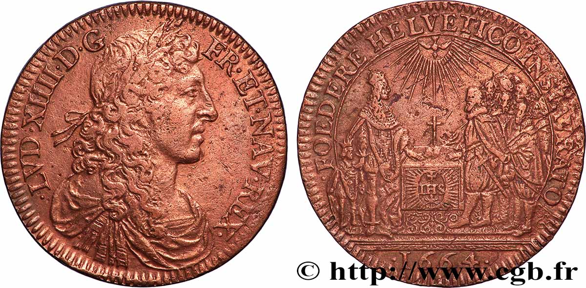 SUISSE - CONFÉDÉRATION HELVÉTIQUE - CANTON DES GRISONS Confirmation de l’alliance avec les Suisses TTB