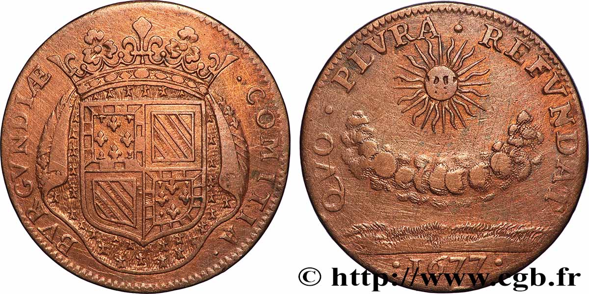 BOURGOGNE (ÉTATS DE ...) Nouveaux efforts financiers aux États de 1677 XF