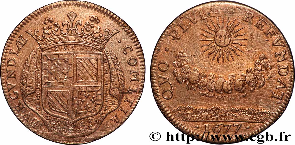 BOURGOGNE (ÉTATS DE ...) Nouveaux efforts financiers aux États de 1677 BB
