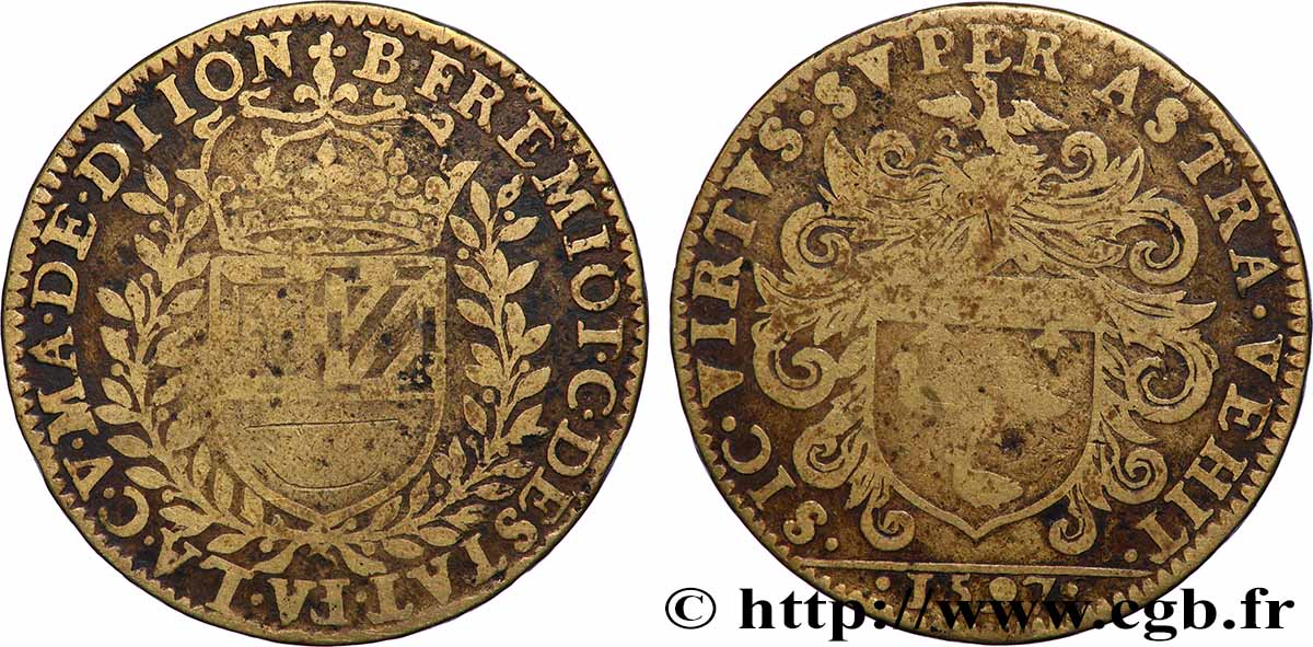 DIJON (MAIRES DE ... et divers) Bénigne Frémiot TB+