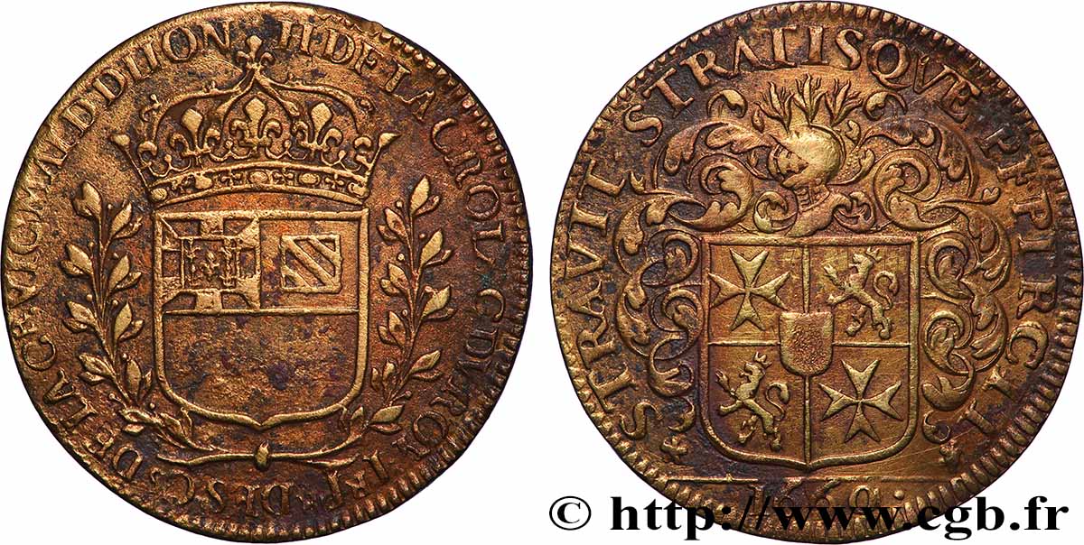 DIJON (MAIRES DE ... et divers) Hugues de La Croix TTB