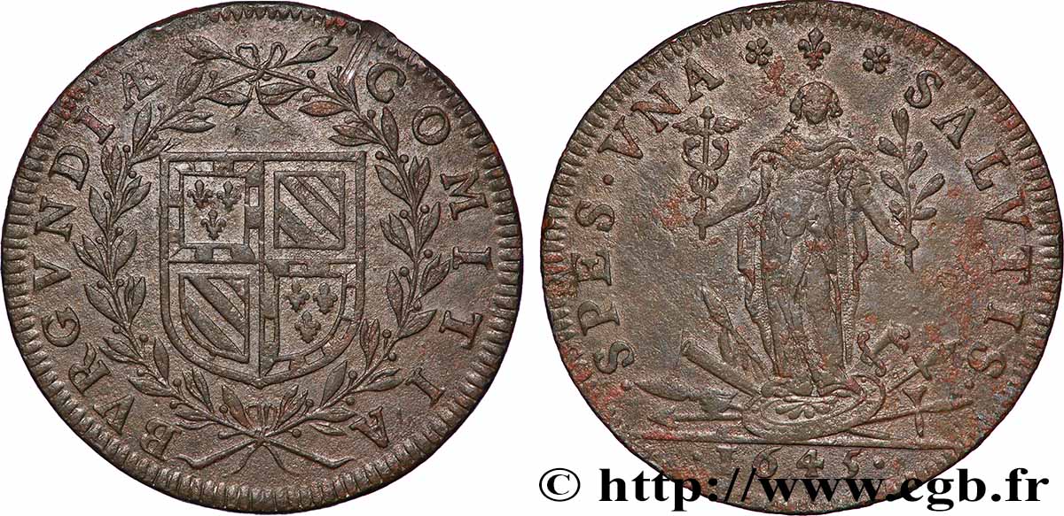 BOURGOGNE (ÉTATS DE ...) L’espoir de paix TTB