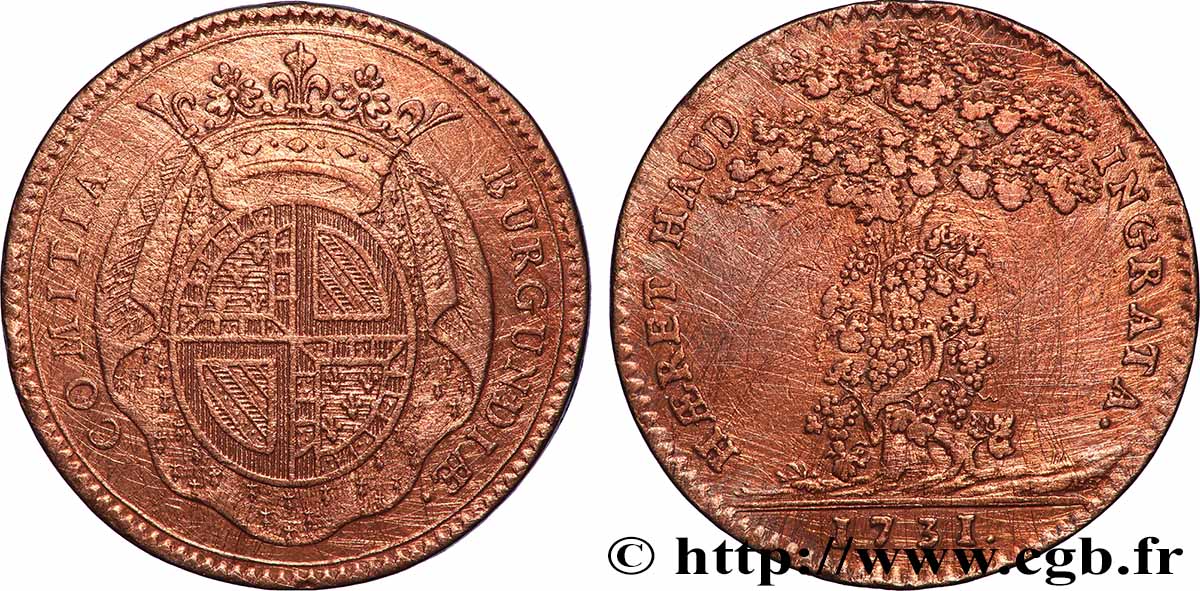 BOURGOGNE (ÉTATS DE ...) Le prince de Bourbon-Condé TTB