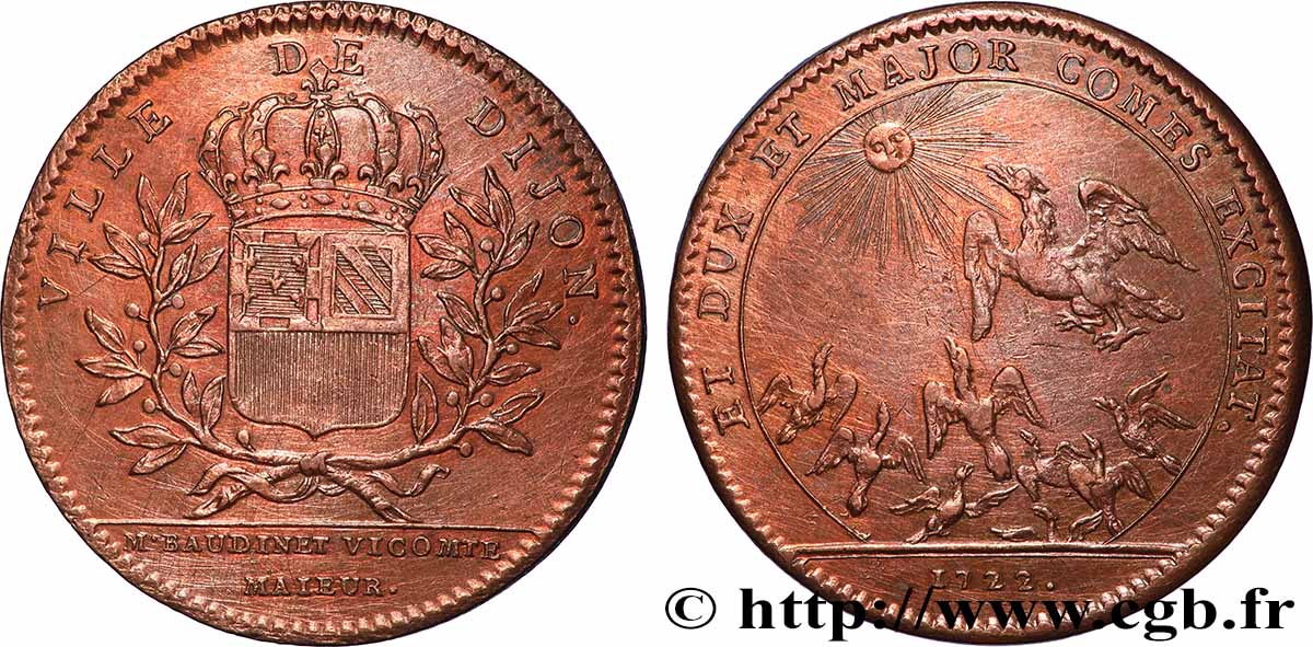 DIJON (MAIRES DE ... et divers) Etienne Baudinet TTB