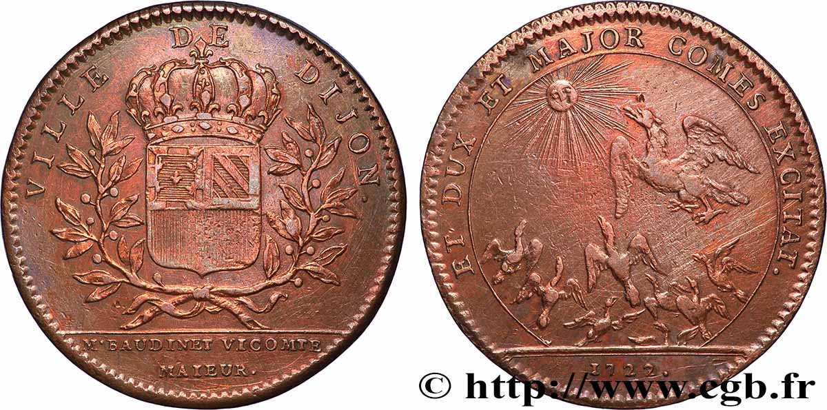 DIJON (MAIRES DE ... et divers) Etienne Baudinet TTB