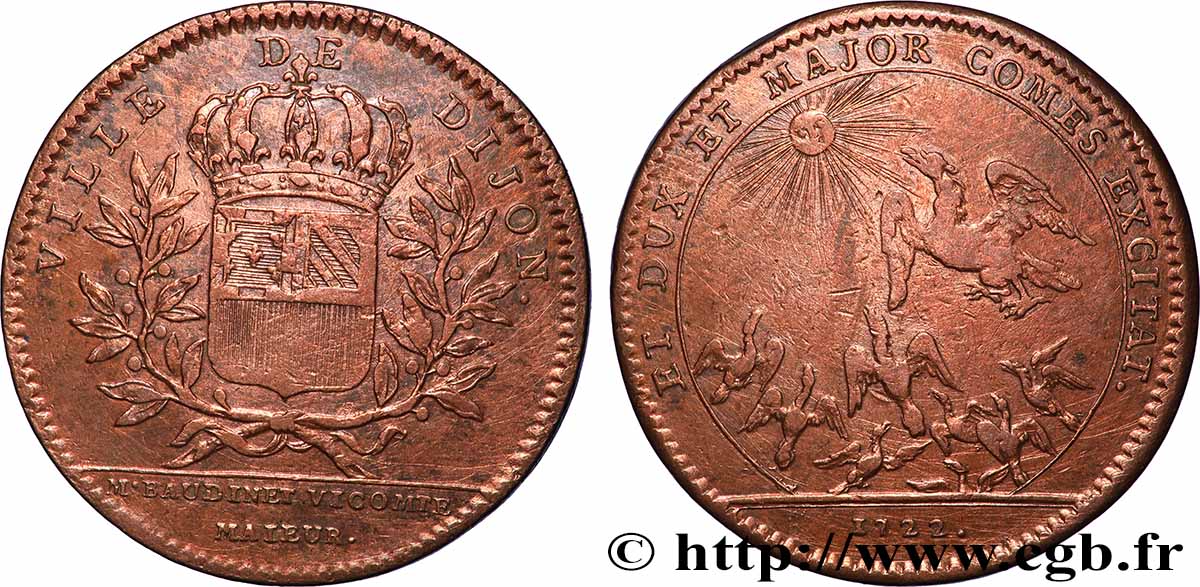 DIJON (MAIRES DE ... et divers) Etienne Baudinet TTB