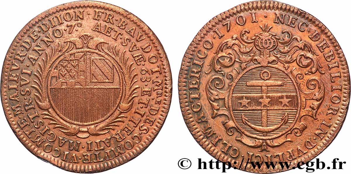 DIJON (MAIRES DE ... et divers) François Baudot TTB