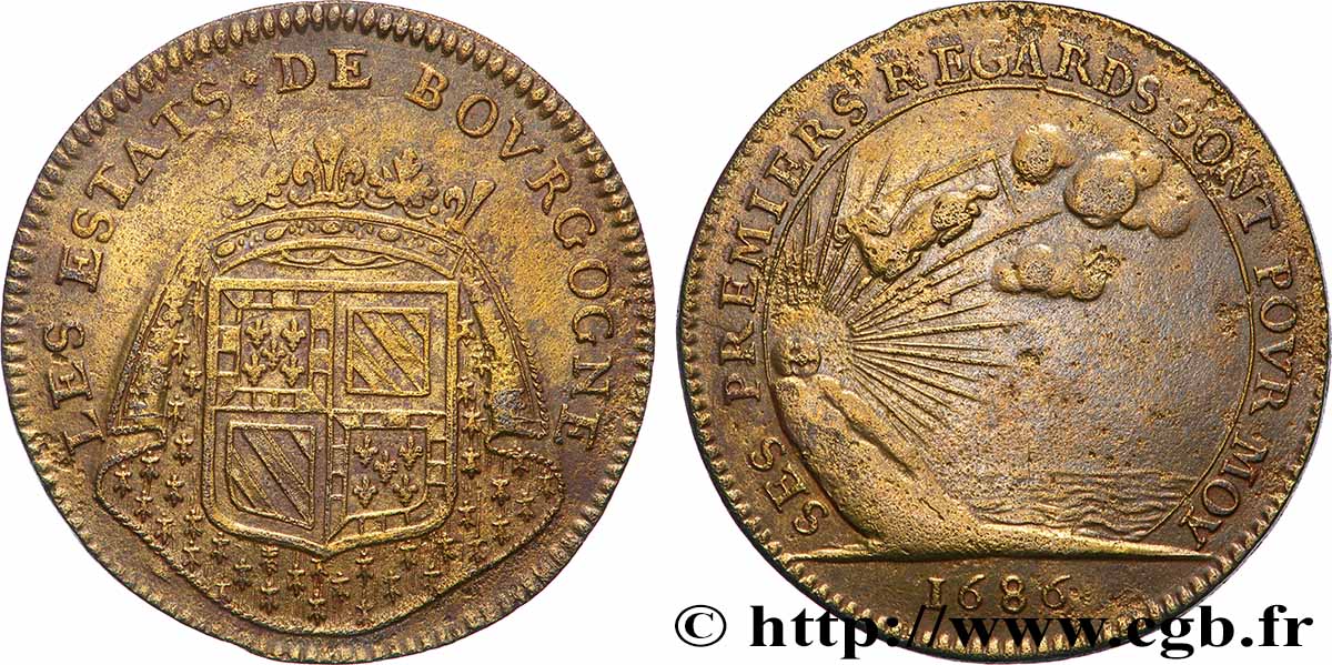 BOURGOGNE (ÉTATS DE ...) Le jeune duc de Bourgogne TTB
