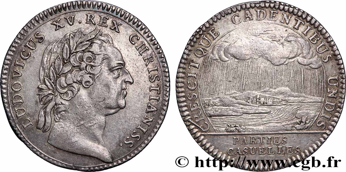 PARTIES ET REVENUS CASUELS LOUIS XV AU