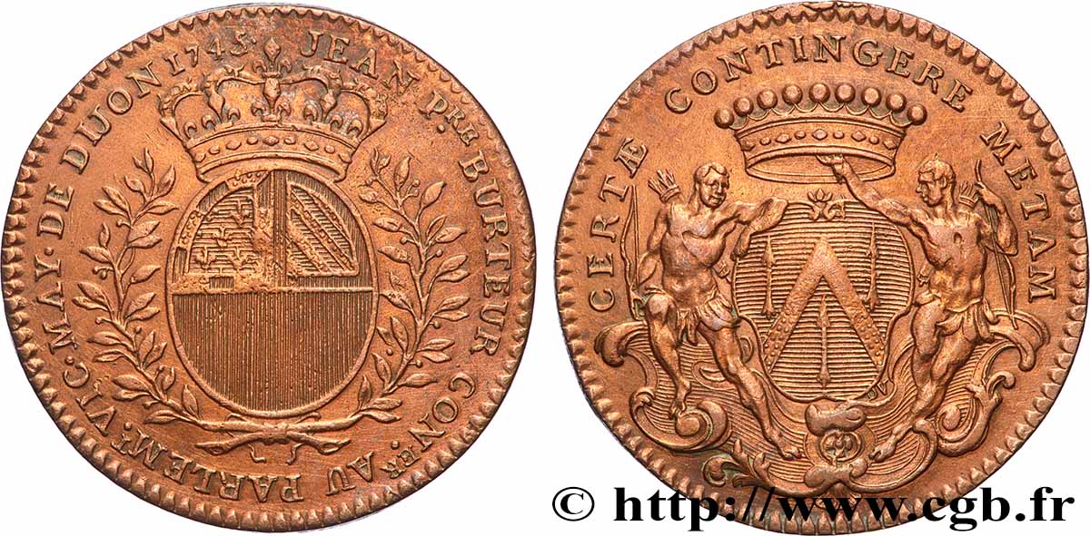 DIJON (MAIRES DE ... et divers) Jean-Pierre Burteur SS