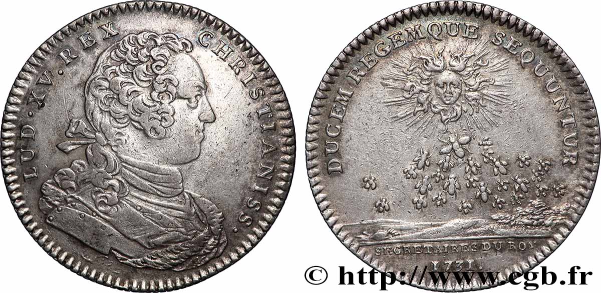 SECRÉTAIRES DU ROI Émission de 1733 TTB