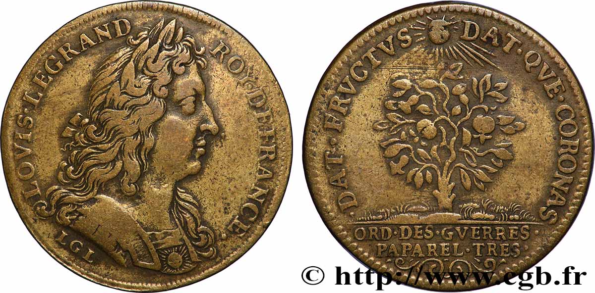 ORDINAIRE DES GUERRES Paparel Trésorier BB