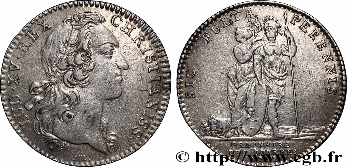 ORDINAIRE DES GUERRES Émission de 1752 AU/XF