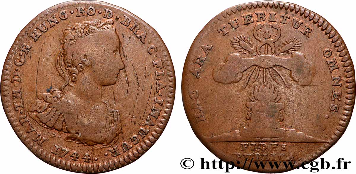 MARIE-THÉRÈSE D&nbsp;AUTRICHE Marie Thérèse impératrice des Romains, reine de Germanie, de Hongrie et de Bohême BB