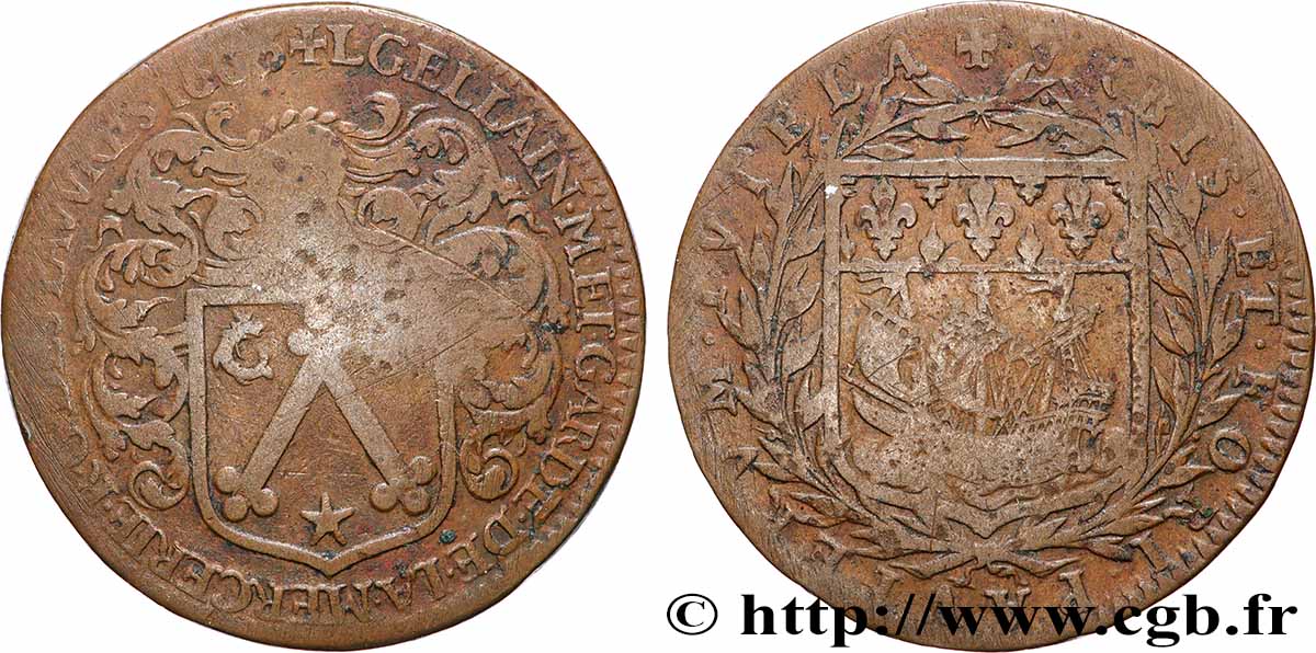 ILE DE FRANCE - VILLES et NOBLESSE L. GELLAIN TB