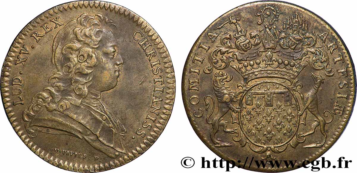 ARTOIS (ÉTATS D&nbsp;...) Émission de 1724 TTB