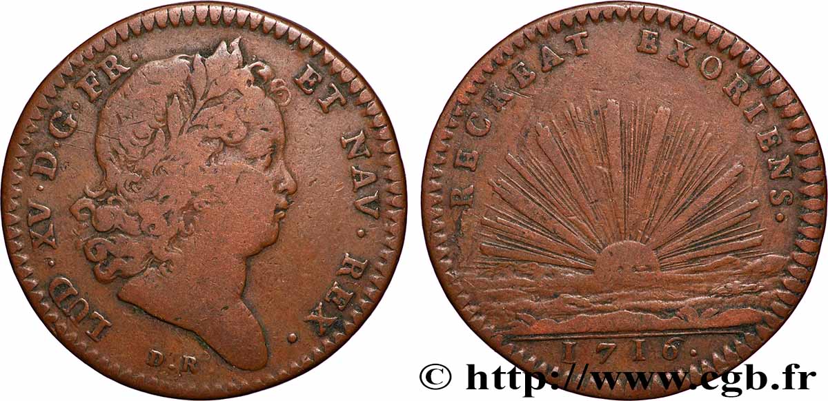 LOUIS XV DIT LE BIEN AIMÉ La naissance du Roi TB/TB+