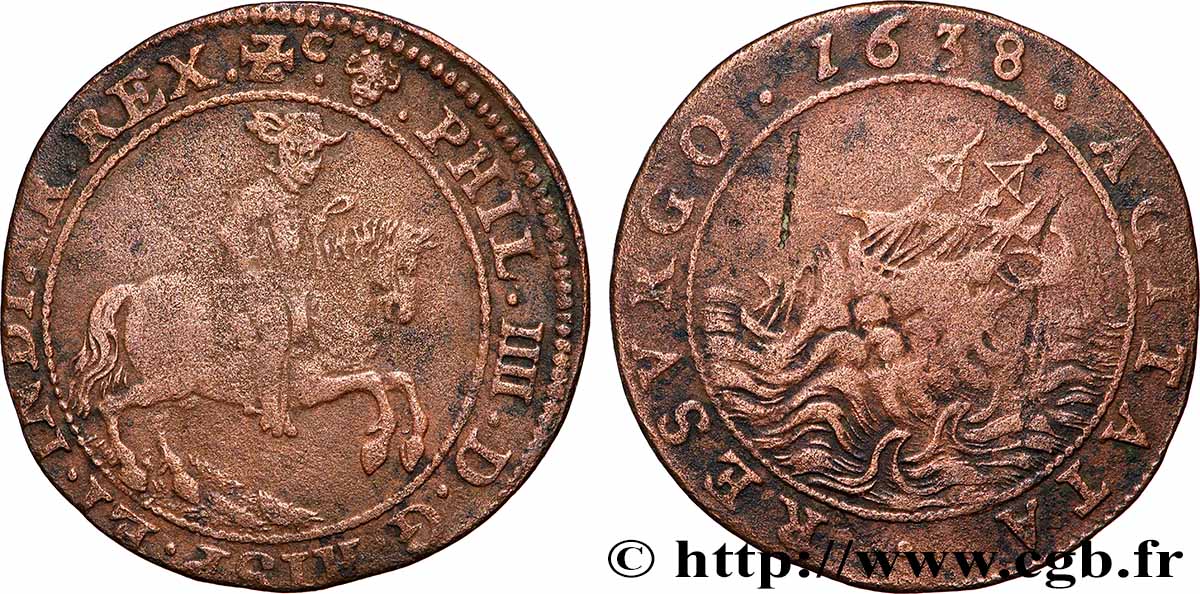 PAYS-BAS ESPAGNOLS - COMTÉ DE FLANDRE - PHILIPPE IV Succès de l’Espagne BB