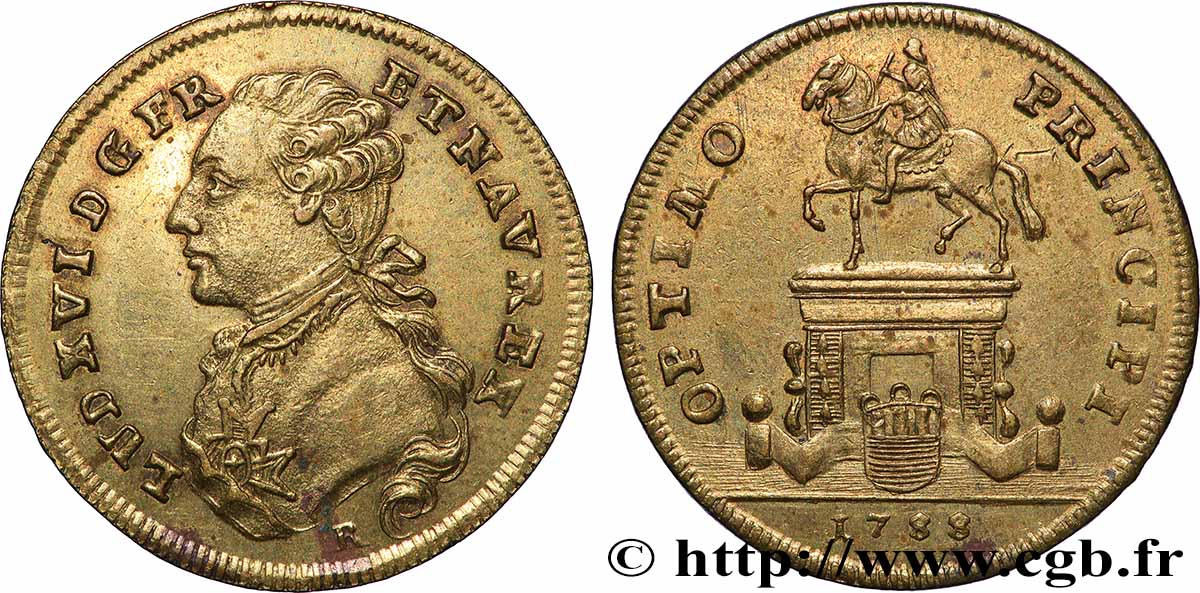 BORDEAUX (VILLE DE ) Statue de Louis XV à Bordeaux TTB+