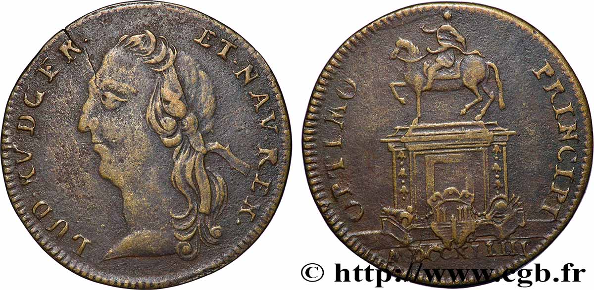 BORDEAUX Statue de Louis XV à Bordeaux BB