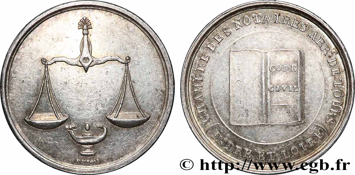 NOTAIRES DU XIXe SIECLE Notaires de Tours fVZ