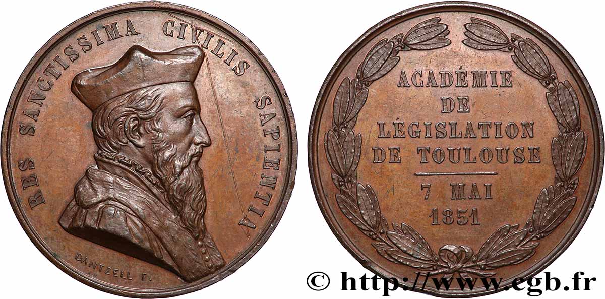 ACADÉMIES ET SOCIÉTÉS SAVANTES Académie de législation de Toulouse TTB+