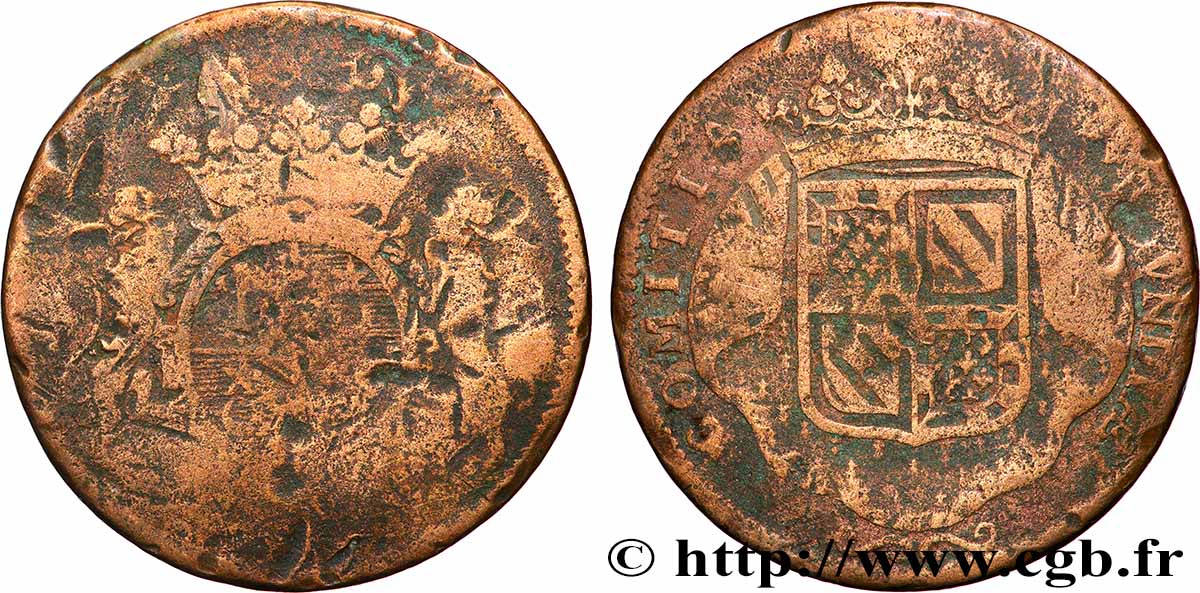 BOURGOGNE (ÉTATS DE ...) Jeton CU 31, Claude Lemulier, élu du tiers-état q.MB/MB