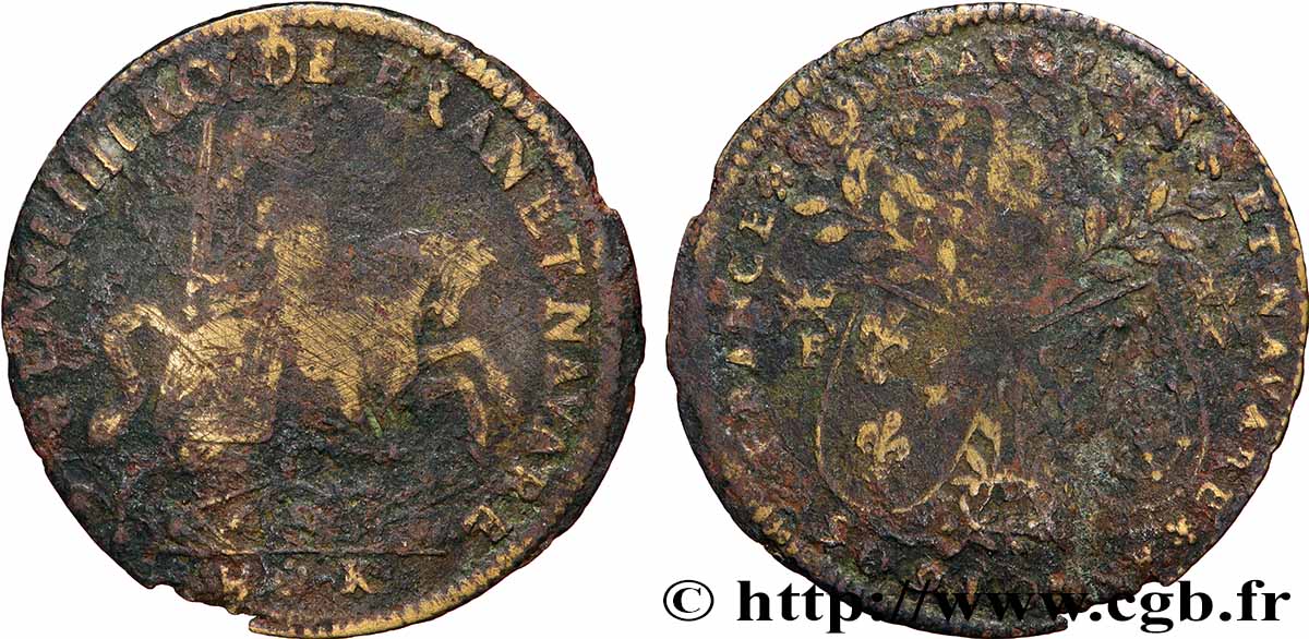 DAUPHINÉ - LOUIS, DAUPHIN (futur LOUIS XIII) LOUIS, DAUPHIN (futur LOUIS XIII) B+