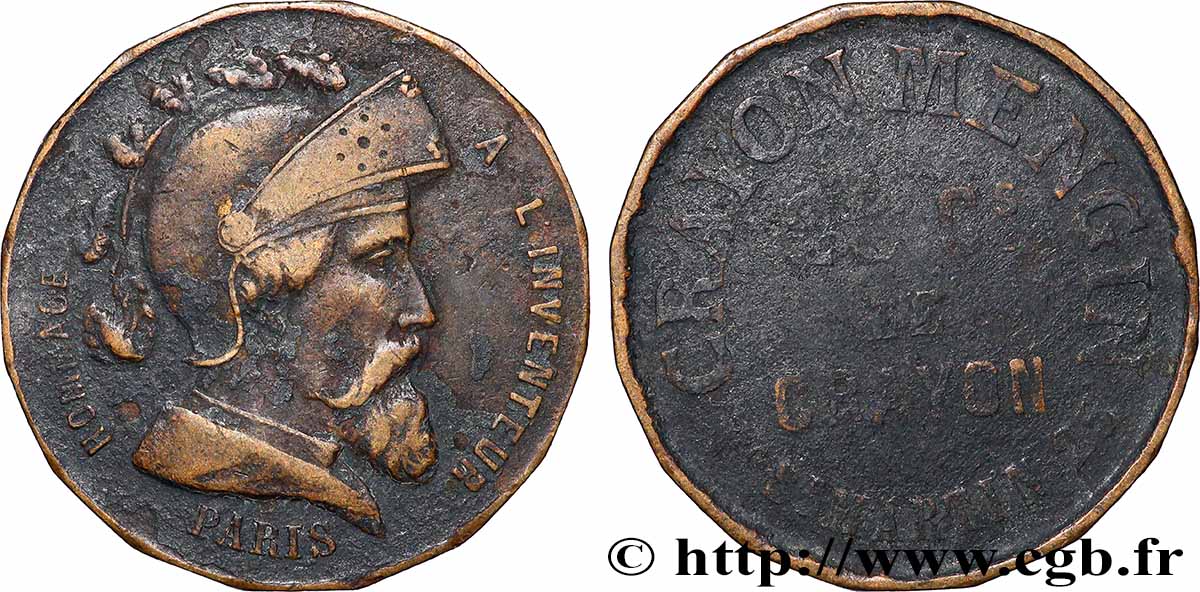 BOIS Crayon Mengin - 20 centimes le Crayon MBC/BC