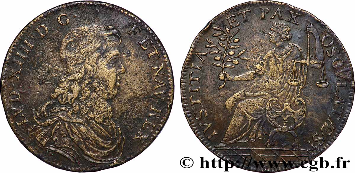 LOUIS XIV LE GRAND ou LE ROI SOLEIL La Justice et la Paix du Roi fSS/SS